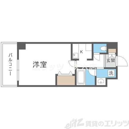 superbe ESAKAの物件間取画像